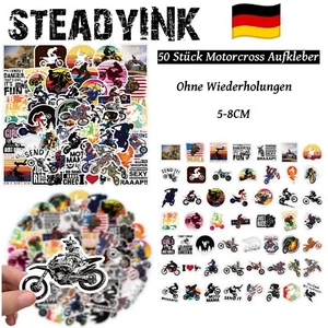 50 Stickerbomb Motorcross Vinyl Fahhrad Aufkleber Sticker Decal Auto Laptop Deko - Bild 1 von 13