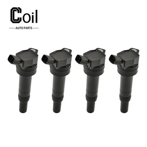 27300-2E000 4pcs Ignition Coil Kit For 2014-2016 Kia Forte Forte5 Koup 2.0L L4 - Picture 1 of 6