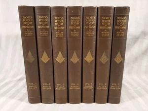 1921 ILLUMINATI MASONIC HISTORY FREEMASONRY ROSICRUCIAN OCCULT KNIGHTS TEMPLAR - Foto 1 di 12