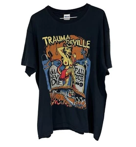 Trauma Deville Killers Never Die Fall Tour 2009 Band Shirt Herren Größe Large - Bild 1 von 7