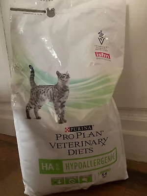 Croquettes Chat PURINA PRO PLAN Veterinary Diets HA ST/OX Hypoallergenic 3,5 Kg • 30€