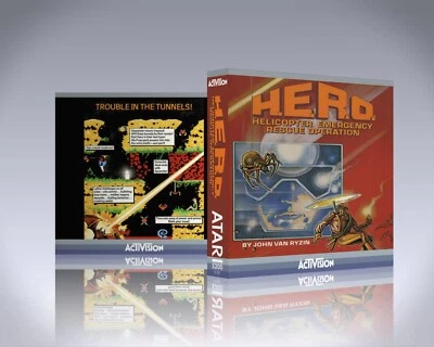 Atari 5200 Case - NO GAME - HERO - Image 1 of 3