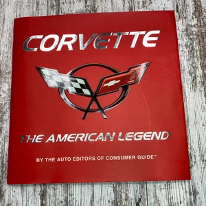 VINTAGE CORVETTE THE AMERICAN LEGEND 1st Edition 1st Printing Book WITH SLEVE  - Imagen 1 de 5