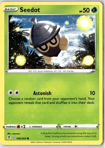 Seedot 005/203 Non Holo Common Evolving Skies Pokemon TCG Card LP - Picture 1 of 2