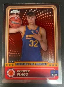 2024 Topps Cromo McDonalds All-American Cooper Flagg #78 - Imagen 1 de 2