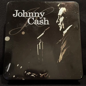 Johnny Cash Collector’s Edition Box Set CD Multi-Disc Tin Tested 2 CD + Blu-Ray - Picture 1 of 9