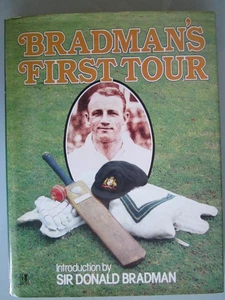 Bradman's First Tour book printed 1981 159 pages Hard Cover - Picture 1 of 3