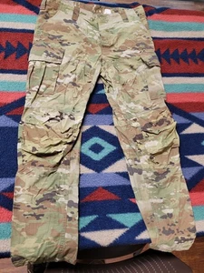 Militär taktische Cargohose Herren Große 38x32 NSN 8415-01-670-6164 Camouflage *Loch* - Bild 1 von 9