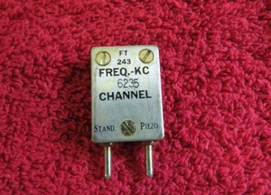 Radio amateur cristal 6235 KC kHz FT-243 TESTÉ - Photo 1/3
