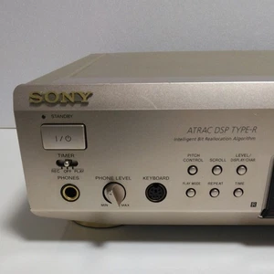 Sony MDS‑JE630 MiniDisc Deck/Recorder ATRAC Type‑R DSP – Tested Working - Picture 1 of 17