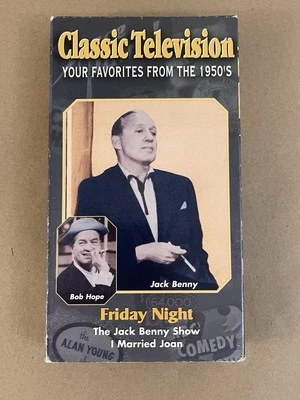The Jack Benny Show - VHS - Classic Television - Bob Hope - X4 - Image 1 of 4