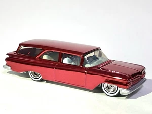 CUSTOM MADE Hot Wheels  1959 Chevrolet Brookwood - SPECTRAFLAME 1 Of 2 Made - Picture 1 of 11