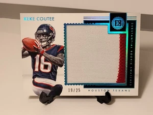 2018 Panini Encased - Sostanziali Rookie Swatches Keke Coutee #SRS-KC... - Foto 1 di 5