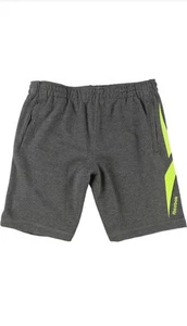 Reebok Boys Vector Athletic Sweatshorts, Grey Size S(8) M(10-12) L(14-16)  - Picture 1 of 5