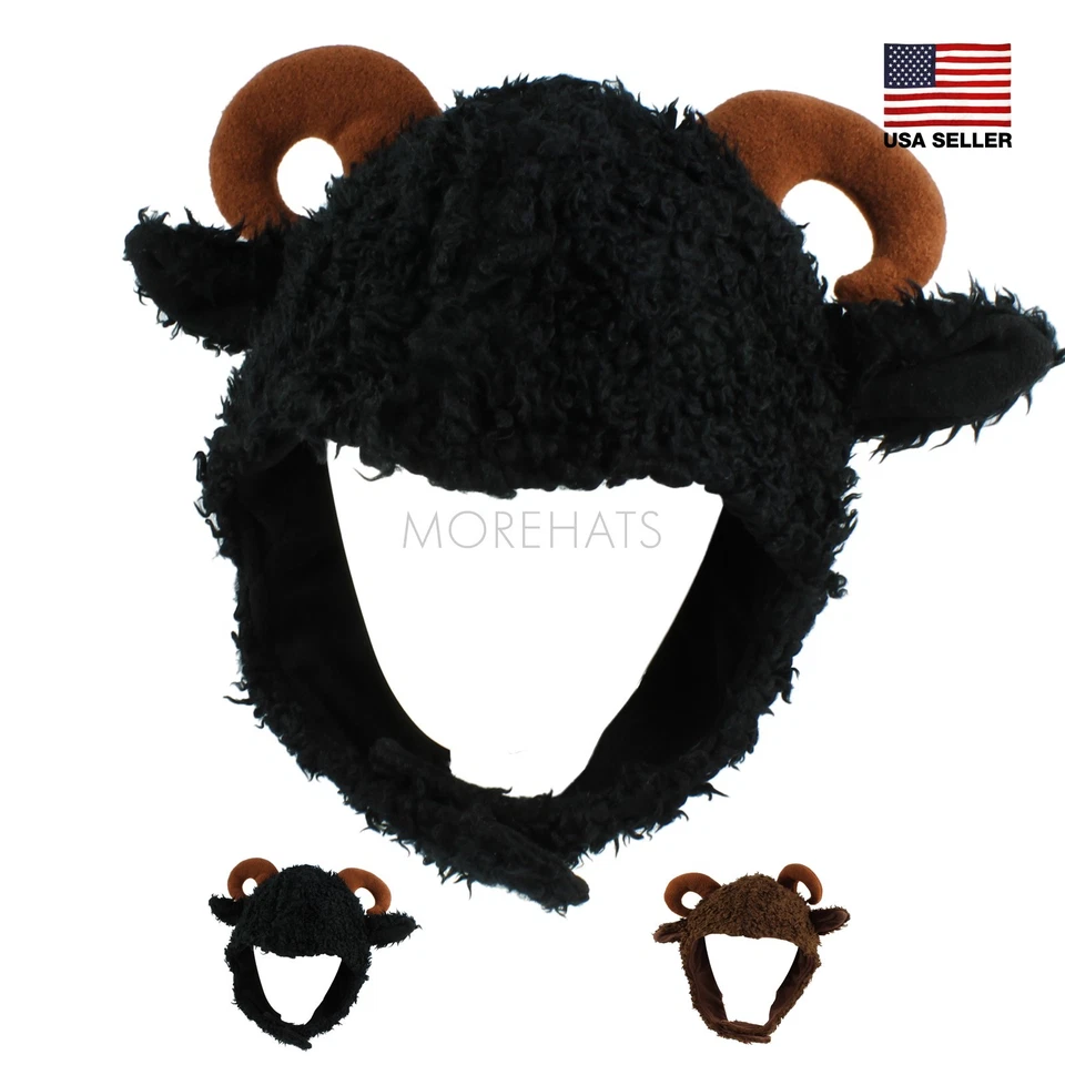 Mujeres Hombres Niños Unisex Cálido Invierno Divertido Oso Animal Trampero Sombrero de Esquí Foto 1 de 1