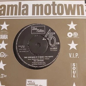 Stevie Wonder / Contours Tamla Motown Northern Soul Rare 7" Vinyl 535 056-4 - Imagen 1 de 1