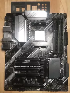 CPU + Motherboard + RAM Combo: ASUS PRIME B550-PLUS AC-HES + Ryzen 5 1600X + 8GB - Picture 1 of 20