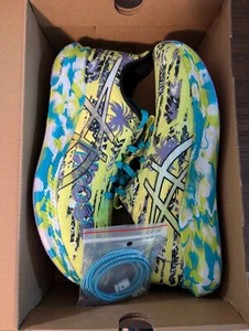 ASICS Noosa Tri 14 Lime Zest / Sky - US Mens 9.5 - UK 8.5 - EU 43.5 - Picture 1 of 6