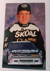 1991 Rick Mast Rookie Postcard Autographed #1 Skoal Classic Oldsmobile Nascar  - Picture 1 of 3