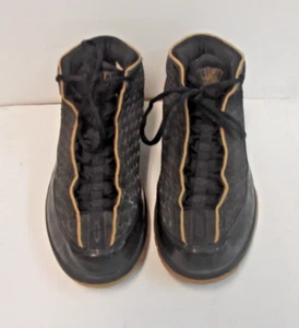 Air Jordan 15 Retro SE Negro Mineros Dorado Talla 9 - Imagen 1 de 8