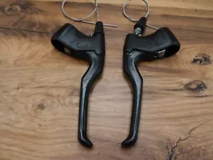 1989 brake lever set Shimano 200 GS BL-M200 VIA Japan 4-finger 22.2 mm - Picture 1 of 13