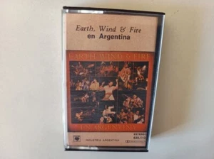 Earth Wind & Fire En Argentina Rare Cassette Tape Argentina Pressing VG+ Cond - Picture 1 of 3