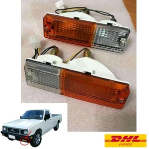 Bumper Turn Lights Isuzu KBZ 2 Colors 1 pair Left + Right Diamond Brand - Picture 1 of 9