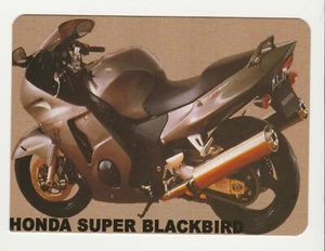 2007 Spanish Pocket Calendar Honda Super Blackbird Motorcycle Motorbike bike - Picture 1 of 2