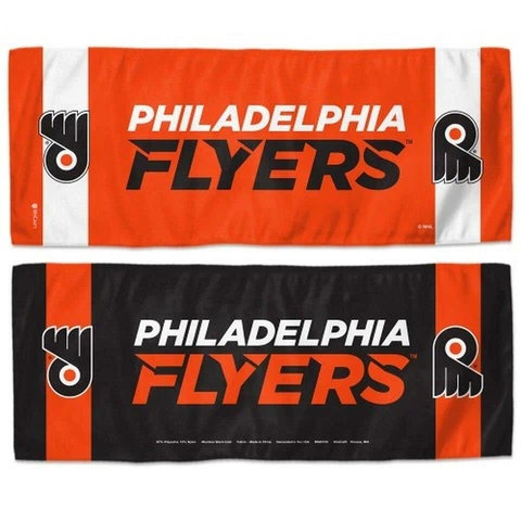 Philadelphia Flyers 12x30 Cooling Towel [NEW] NHL Wrap Cold Cool Hot Cover