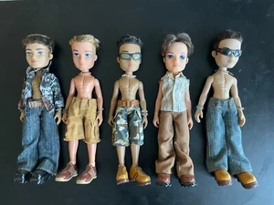Bratz Boyz Dolls  Lot of 5 Clothed  MGA - Picture 1 of 2