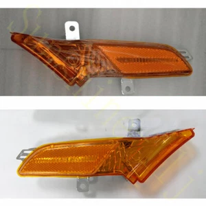 2x Cubierta de lámpara de señal de giro izquierda+derecha amarilla para Porsche Cayenne 2007-09 sin bombillas - Imagen 1 de 2