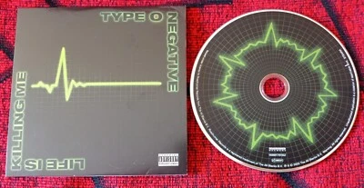 TYPE O NEGATIVE ** Life Is Killing Me ** ORIGINAL 2003 CD CARDBOARD *NO BAR CODE - Image 1 of 2