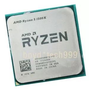 AMD Ryzen 5 1500X R5-1500X CPU 65W 3.5-3.7 GHz 4-Core Socket AM4 Processor - Picture 1 of 4