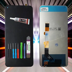 HX Display passt für Xiaomi Redmi Note 9T 5G LCD TFT Bildschirm TouchScreen+TOOL - Bild 1 von 2