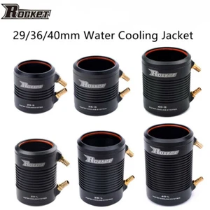 Rocket Water Cooling Jacket Cover Al 29mm 36mm 40mm for RC Boat Brushless Motor - Picture 1 of 18