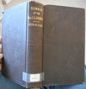 A Memoir of the Rev. John Edwards Emerson of Newburyport Mass Autobiography 1852 - Picture 1 of 4