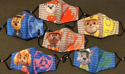 Paw Patrol Hypoallergenic face masks reusable washable nose bridge, with filter - Image 1 of 4