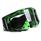 Motocross Goggles Anti-Sand Glasses ATV Windproof Eyewear Green Frame Clear Lens