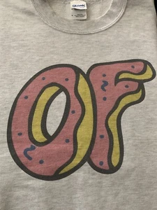 Odd Future Sweatshirt Mens Gray Medium Hip Hop Rap Music Tyler The Creator Y2k - Picture 1 of 4