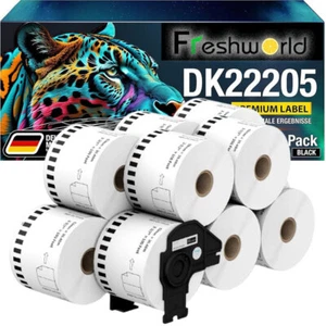 Etiketten für Brother P-Touch QL 1050 500 550 560 570 580 650 710 810 820 A BW N - Bild 1 von 6