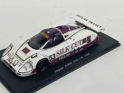 1/43 Spark Jaguar XJR6 Silk Cut  car #53 1986 24 Hours of LeMans S0757 - Image 1 of 4