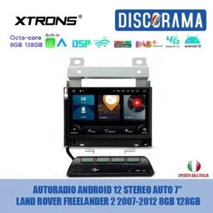 AUTORADIO ANDROID 12 STEREO AUTO 7″ LAND ROVER FREELANDER 2 2007-2012 6GB 128GB - Foto 1 di 10