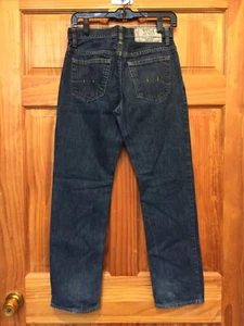 POLO Size 16 JEANS Ralph Lauren Premium Dark Blue Denim Boys Slim fit 29”x 28” - Picture 1 of 9