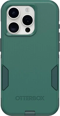 Чехол для iPhone 15 Pro (только) серии Commuter — ПОЛУЧИТЕ ВАШ ЗЕЛЕНЫЙ, тонкий и жесткий, поке - Изображение 1 из 4