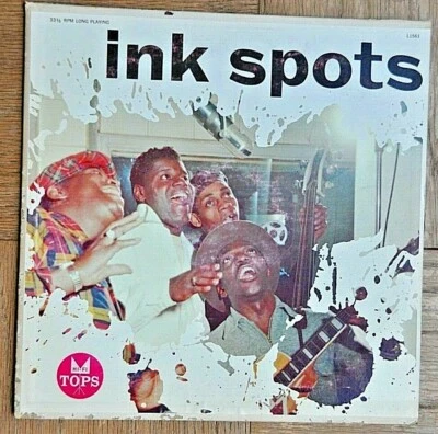 "THE INK SPOTS" Vinyl LP - 1957 Mono - TOPS Label L1561 “Blueberry Hill” - Image 1 of 4