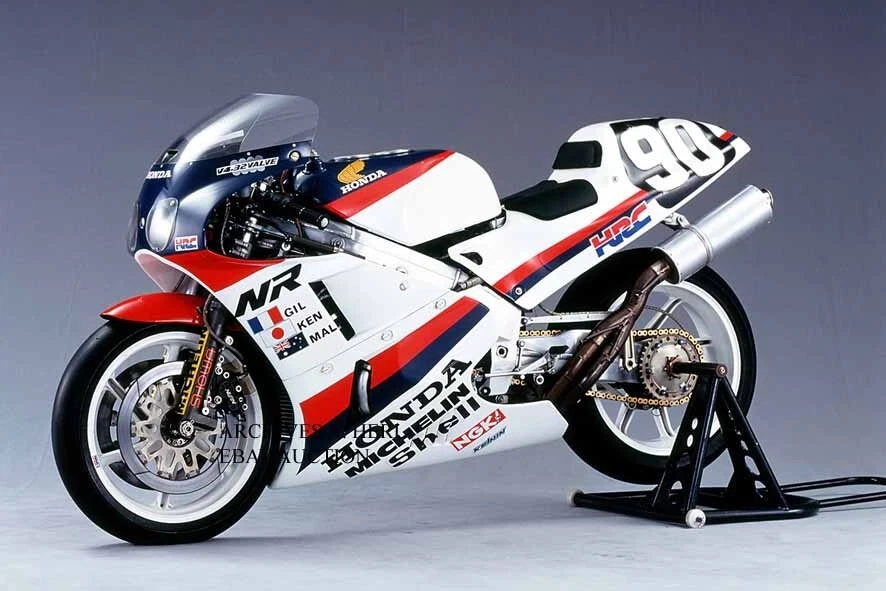 Honda NR750 endurance 1987 motorcycle photo racing bike photograph - Image 1 of 1