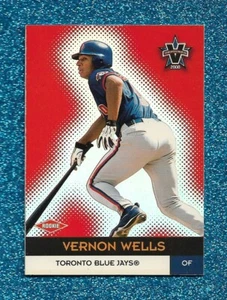 2000 PACIFIC VANGUARD PREMIERE DATE #50 VERNON WELLS RC #RD 101/135 BLUE JAYS - Picture 1 of 1