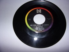 The Beatles: Do You Want To Know A Secret / Thank You Girl / 45 Rpm /Vee Jay 587