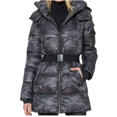 Sanctuary Puffer Jacket Coat Down Feather Filled Women M Parka Gorpcore Quilted - Image 1 of 4