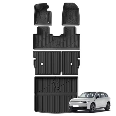 for Leapmotor C10 2024-2026 All- Weather Floor Mats Trunk Cargo Liner Backrest - Image 1 of 4